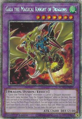 Gaia the Magical Knight of Dragons (Starlight Rare)