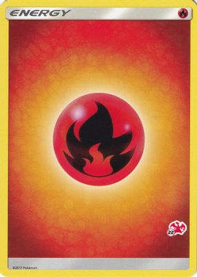 Fire Energy (#22 Charizard Stamped)