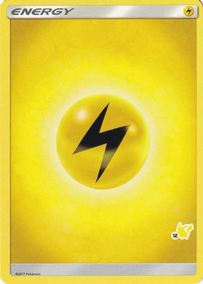 Lightning Energy (#12 Pikachu Stamped)