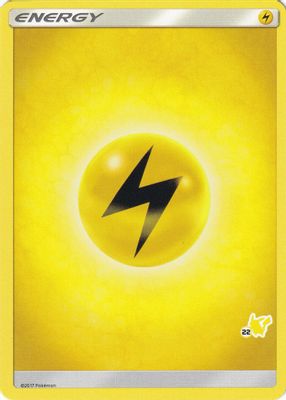 Lightning Energy (#22 Pikachu Stamped)