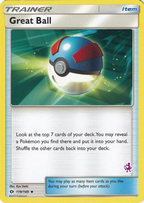 Great Ball - 119/149 (Mewtwo Stamped)