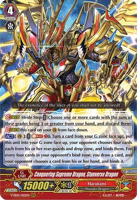 Conquering Supreme Dragon, Stunverse Dragon