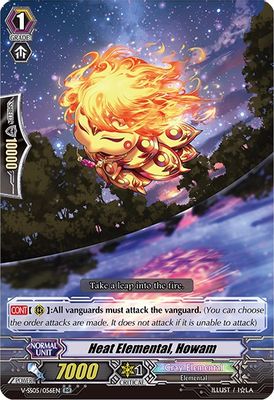 Heat Elemental, Howam
