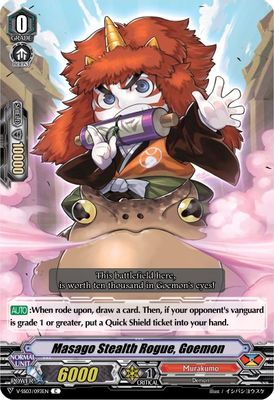 Masago Stealth Rogue, Goemon