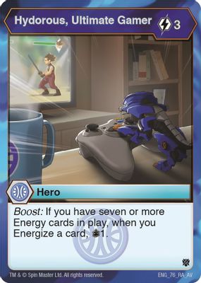 Hydorous, Ultimate Gamer