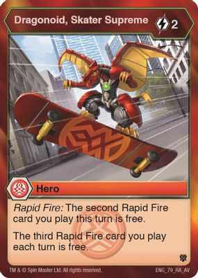 Dragonoid, Skater Supreme