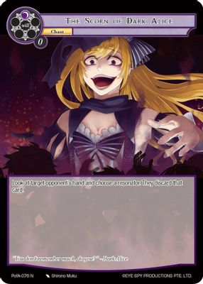 The Scorn of Dark Alice