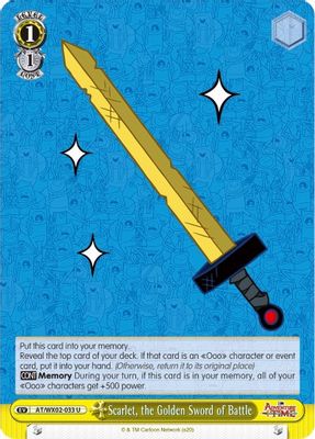 Scarlet, the Golden Sword of Battle