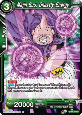Majin Buu, Ghastly Energy