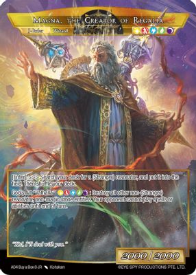 Magna, the Creator of Regalia