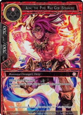 Agni, the Pyre War God (Stranger) (Full Art)