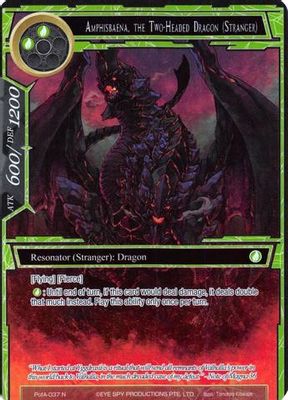 Amphisbaena, the Two-Headed Dragon (Stranger) (Full Art)