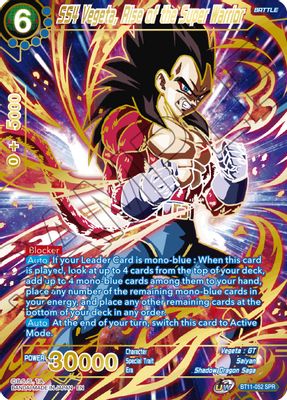 SS4 Vegeta, Rise of the Super Warrior (SPR)