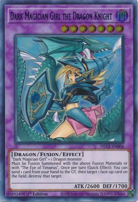 Dark Magician Girl the Dragon Knight (Alternate Art) (Blue)