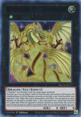 Number 100: Numeron Dragon (Green)