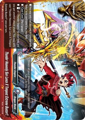 Thunder Heavenly Sun Lance X Tempest Extreme Buster!!
