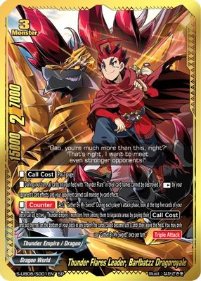 Thunder Flares Leader, Barlbatzz Dragoroyale (SP)