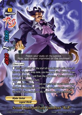Seventh Omni Earth Lord, Count Dawn 
