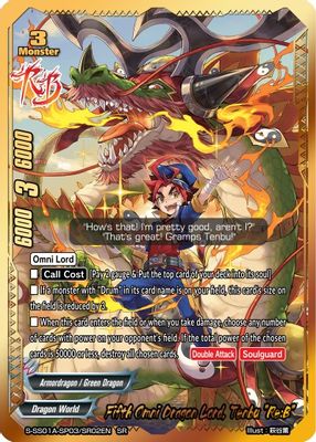 Fifth Omni Dragon Lord, Tenbu 