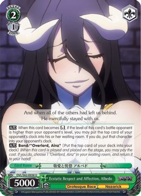 Ecstatic Respect and Affection, Albedo