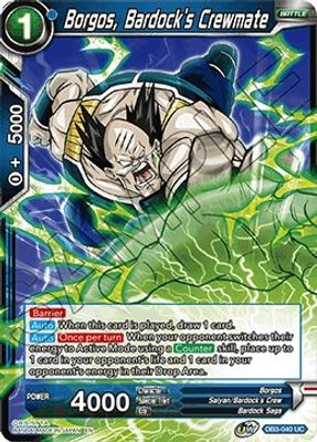 Borgos, Bardock's Crewmate