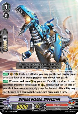 Darting Dragon, Bluesprint