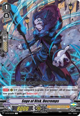 Sage of Risk, Decremps