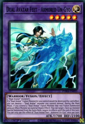 Dual Avatar Feet - Armored Un-Gyo