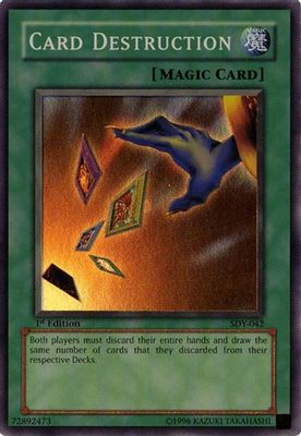 Card Destruction