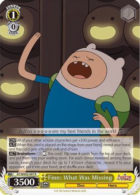 Finn: What Was Missing