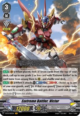 Exxtreme Battler, Victor