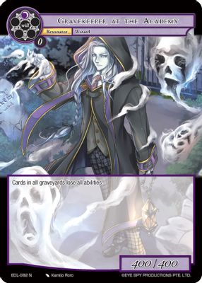 Gravekeeper at the Academy