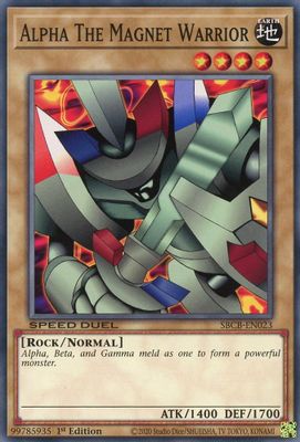 Alpha The Magnet Warrior
