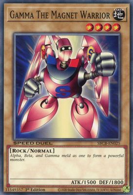 Gamma The Magnet Warrior