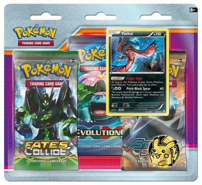 XY 3 Pack Blister [Yveltal]