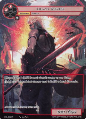 Lilias's Mentor (Full Art)