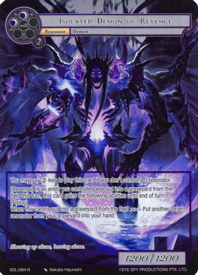 Isolated Demon of Revenge (Full Art)