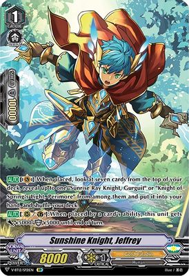 Sunshine Knight, Jeffrey (SP)