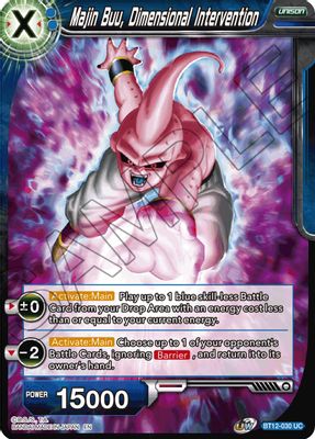 Majin Buu, Dimensional Intervention