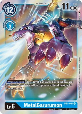 MetalGarurumon - BT1-044