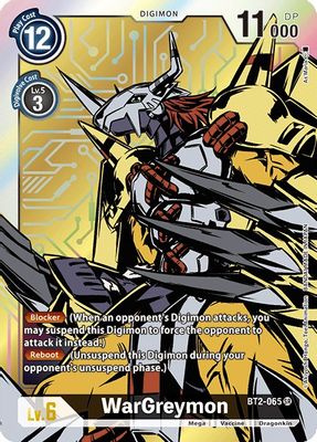 WarGreymon - BT2-065 (Alternate Art)