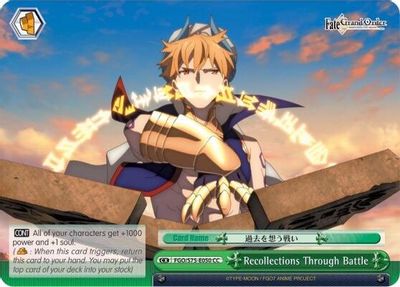 Recollections Through Battle