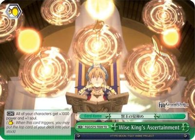 Wise King's Ascertainment