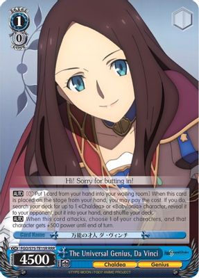 The Universal Genius, Da Vinci (RRR)