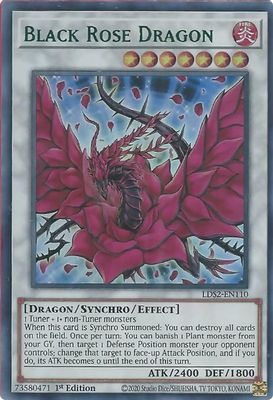 Black Rose Dragon (Green)