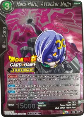 Haru Haru, Attacker Majin