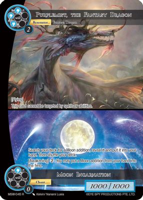 Purplemist, the Fantasy Dragon // Moon Incarnation