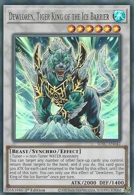 Dewloren, Tiger King of the Ice Barrier