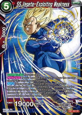 SS Vegeta, Exploiting Weakness (Reprint)