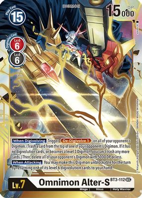 Omnimon Alter-S (Secret Rare)